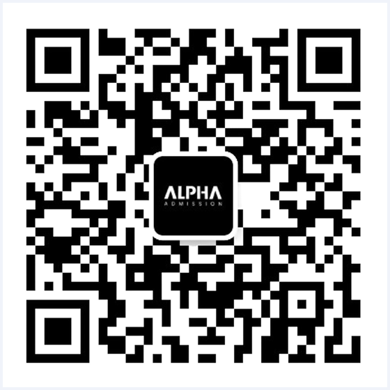 ALPHA ADMISSION 二维码